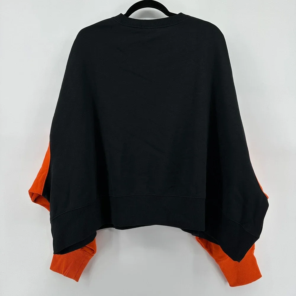 Nike NFL Cincinnati Bengals Womens XXL Black Orange Oversized Sweatshirt NWT